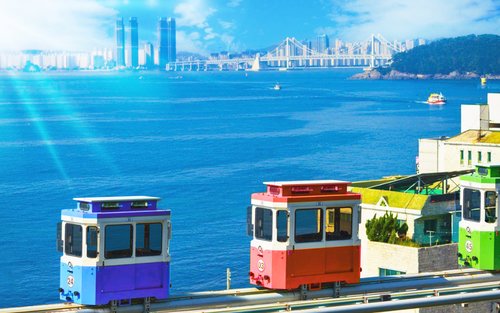 釜山 Seven bridges tour 自行車賽